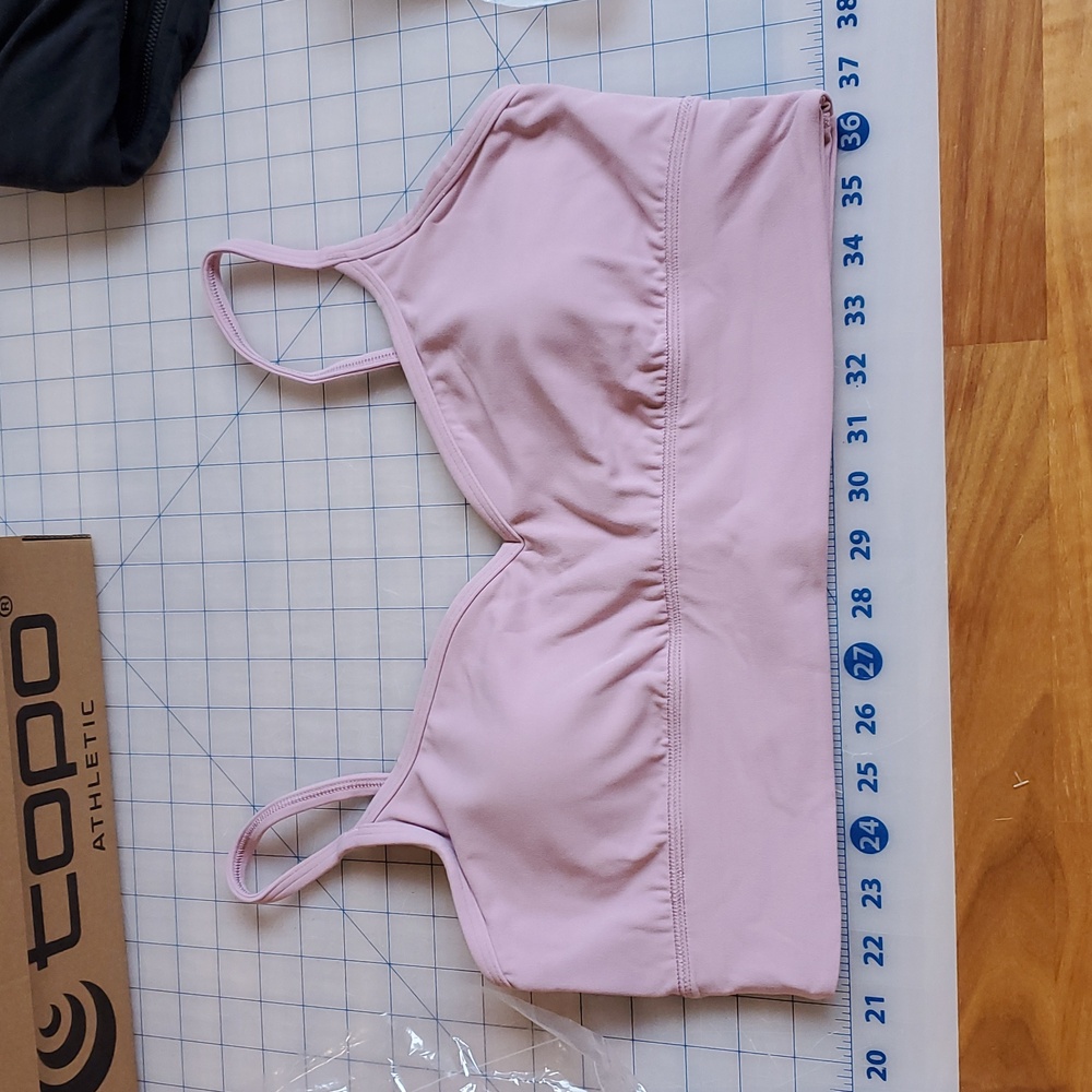 NWT Lululemon Align Sweetheart Bra 14 Pink